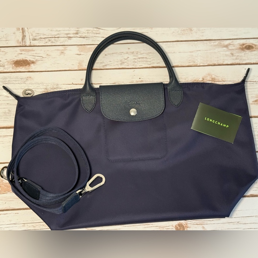 Longchamp Le Pliage Neo Medium - Navy (New)